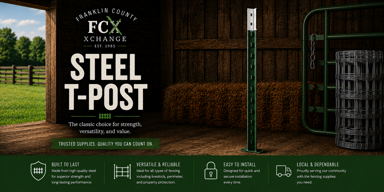 Fencing & Gates Steel T-Post