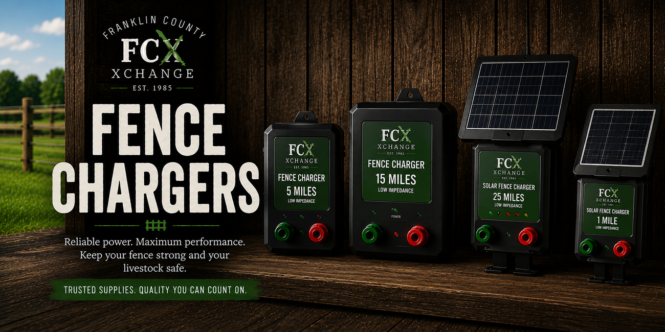 Fencing & Gates Electric Fence Chargers