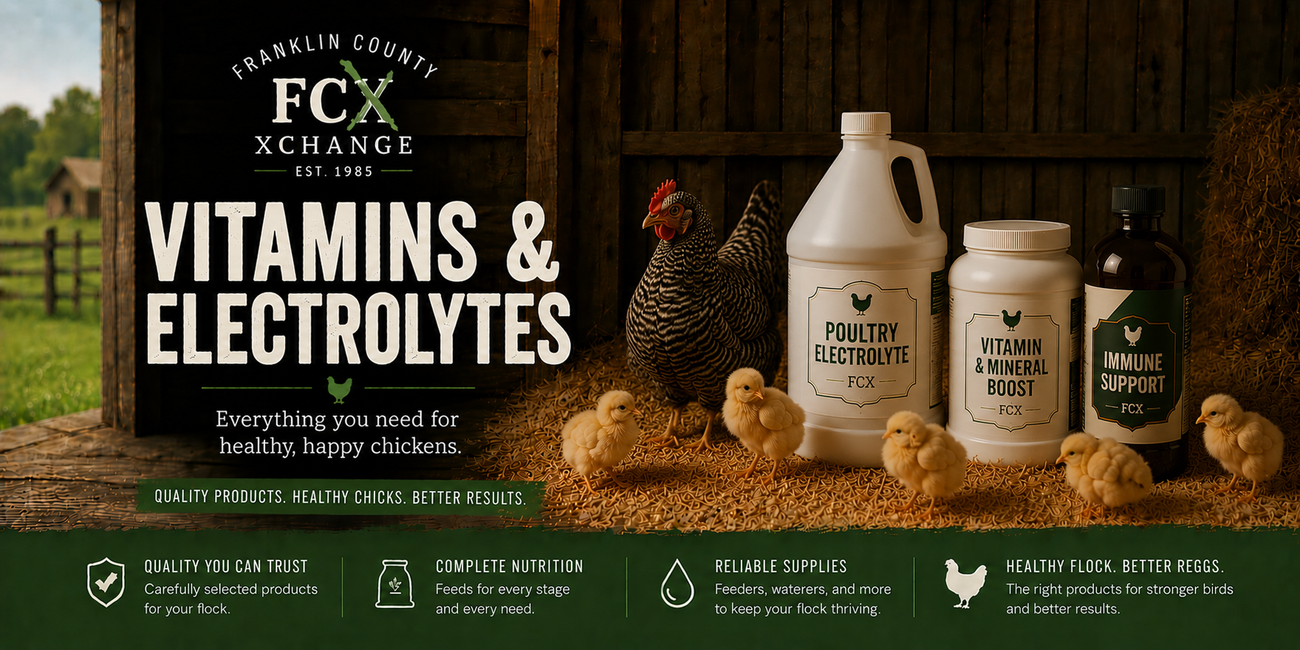 Poultry Vitamins & Electrolytes