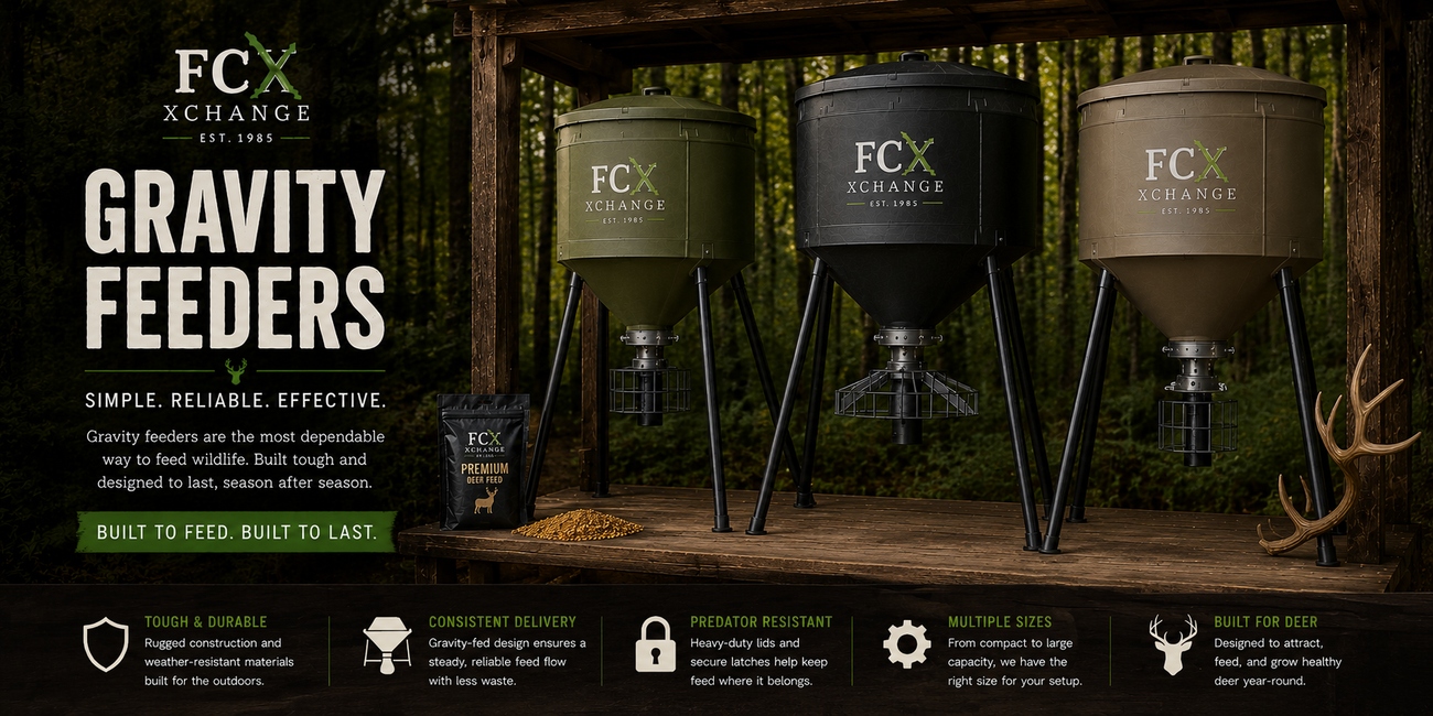 Wildlife & Outdoors Gravity Feeders