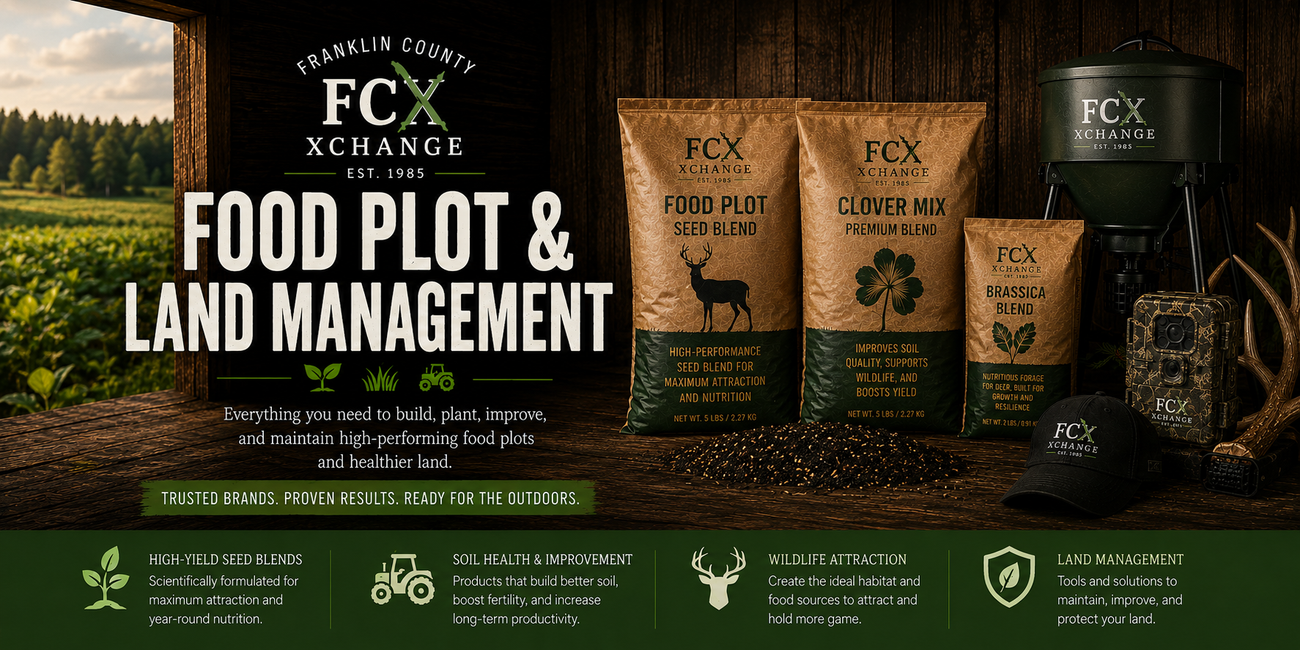 Wildlife & Outdoors Food Plot & Land Management