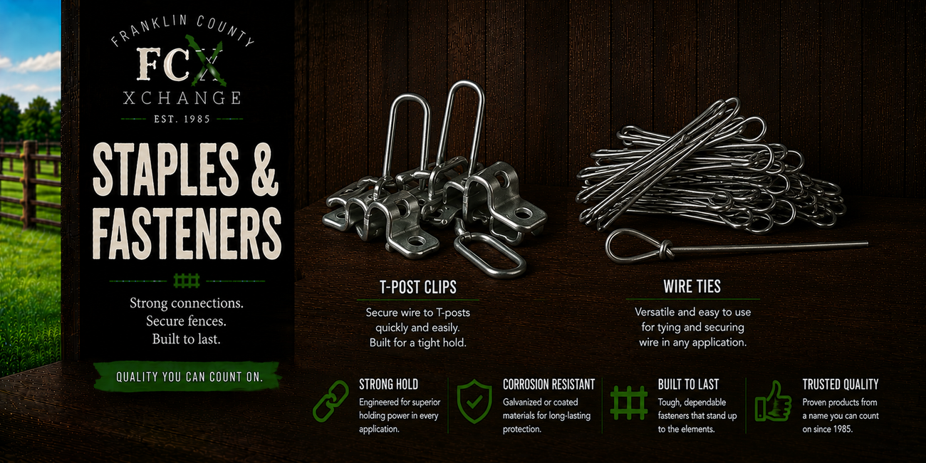Fencing & Gates Staples & Fasteners
