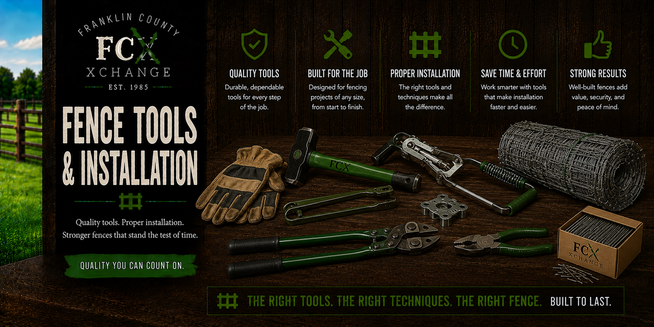 Fencing & Gates Fence Tools & Installation