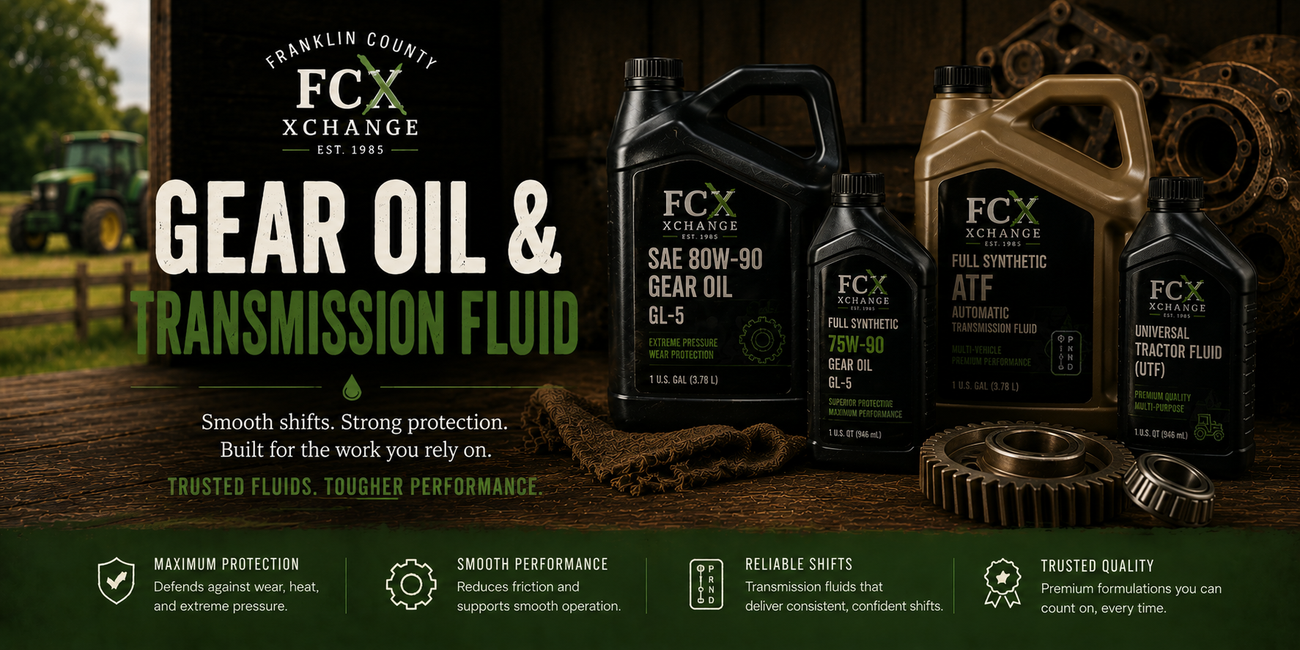Oils, Fluids & Lubricants Gear Oil & Transmission Fluid