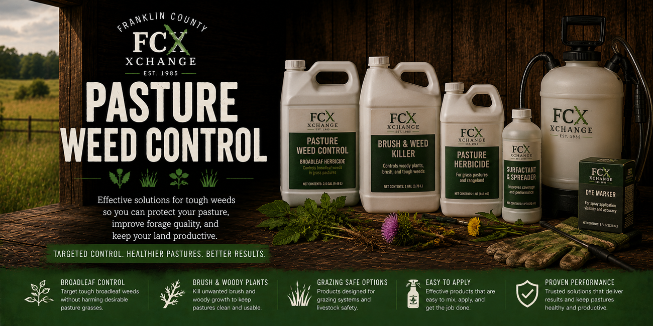 Ag & Pasture Supples Pasture Weed Control