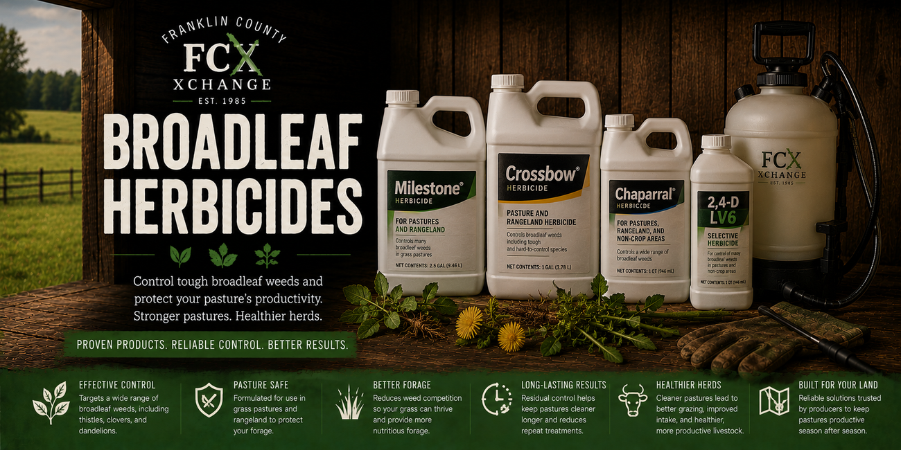 Ag & Pasture Supplies Broadleaf Herbicides