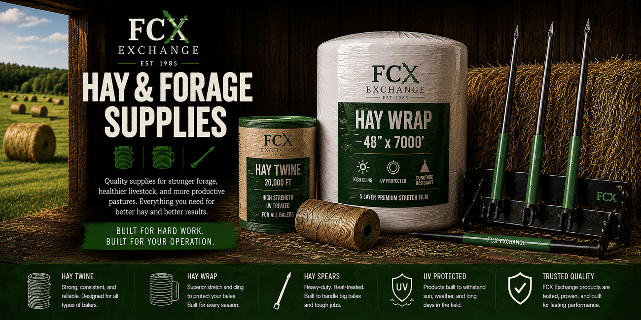 Ag & Pasture Supplies Hay & Forage Supples