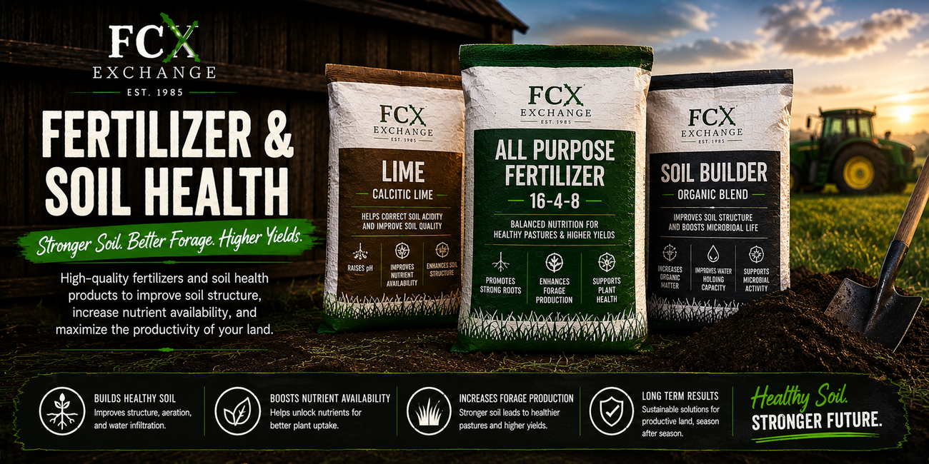 Ag & Pasture Supplies Fertilizer & Soil Health