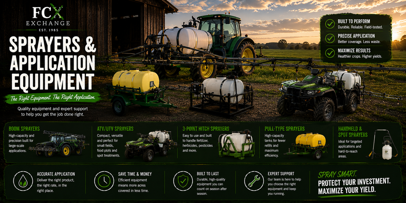 Ag & Pasture Supplies Sprayers & Application Equipment