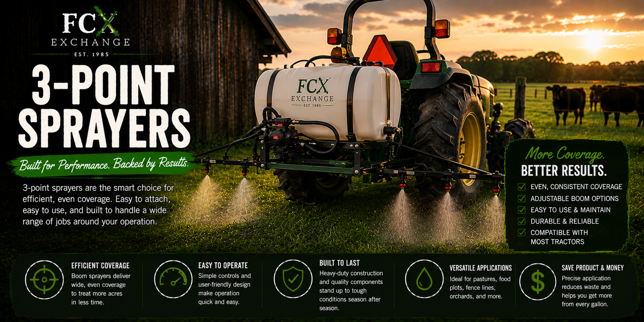 Ag & Pasture Supplies 3-Point Sprayers