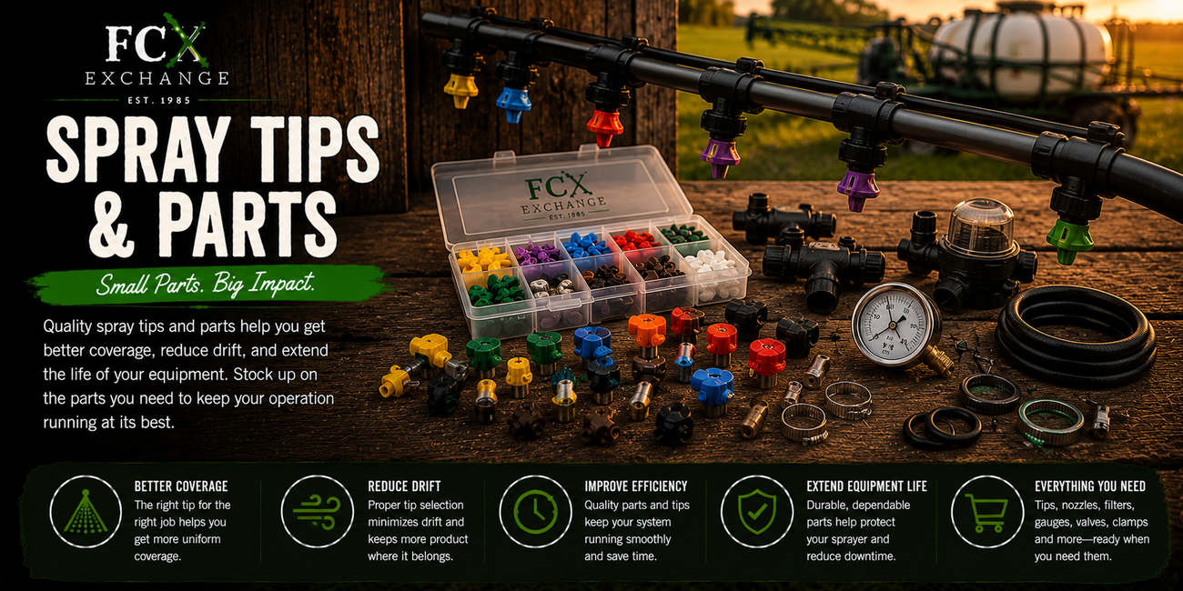 Ag & Pasture Supplies Spray Tips & Parts