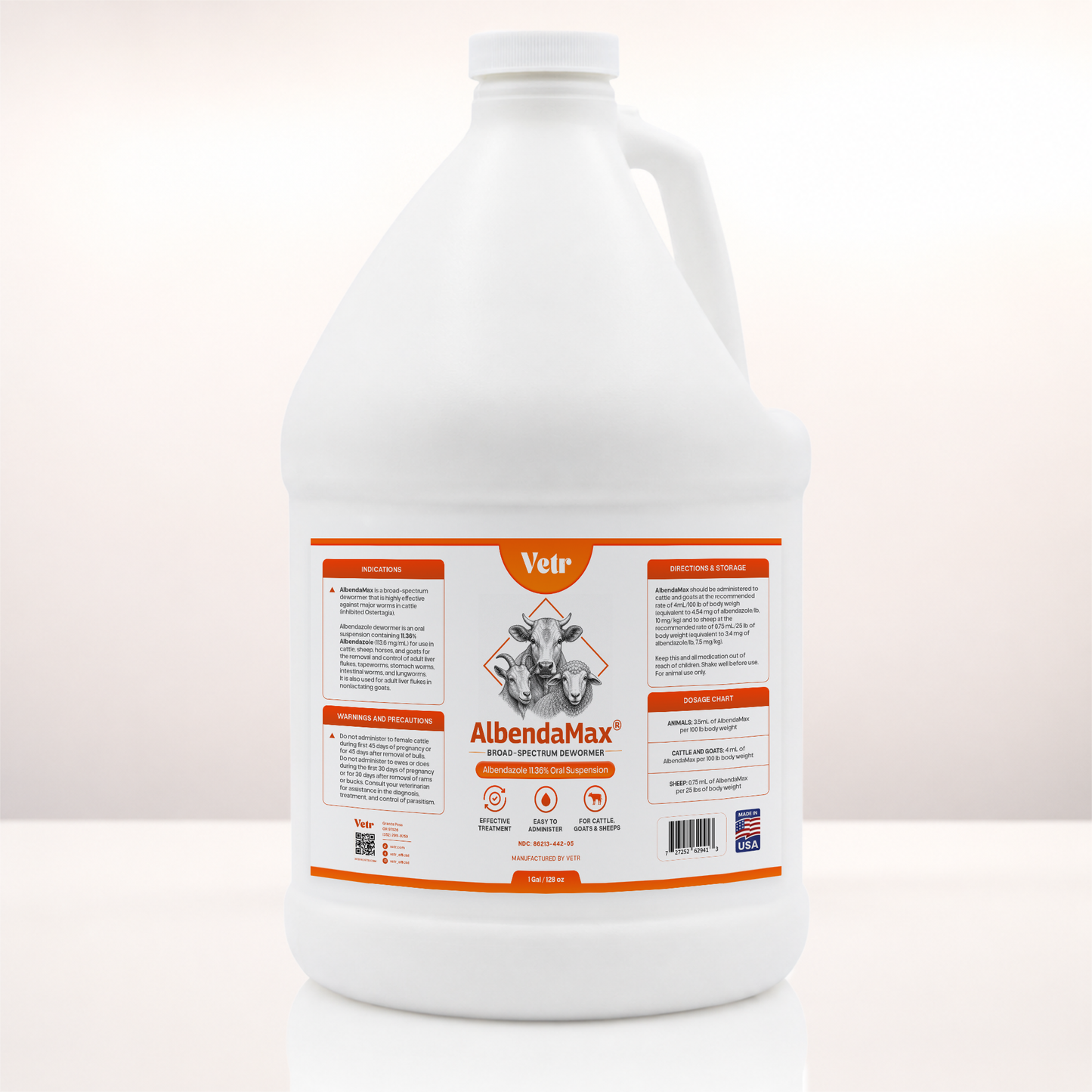 Albendamax Oral Solution 1 gallon
