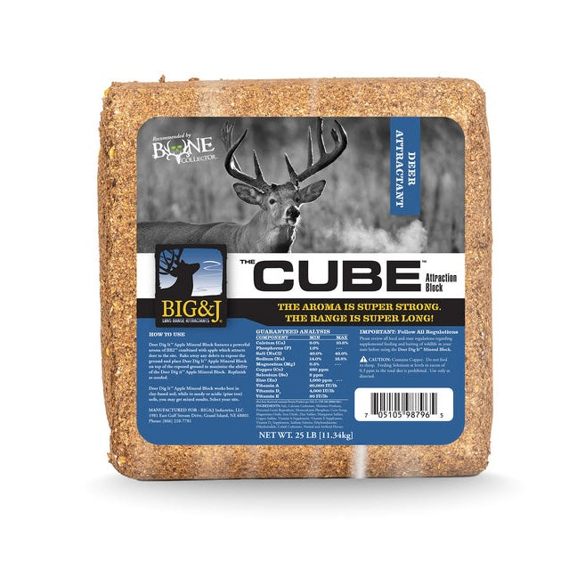Big & J BB2 Cube Attractive Block 25 lbs