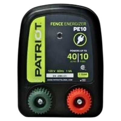 Patriot PE10 Electric Fence Energizer