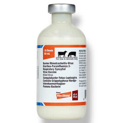 Vira Shield 6 + VL5 Cattle Vaccine by Elanco Animal Health, 10 Dose