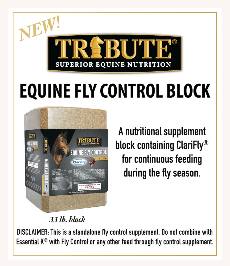 Fly Block Tribute Horse 33 lb