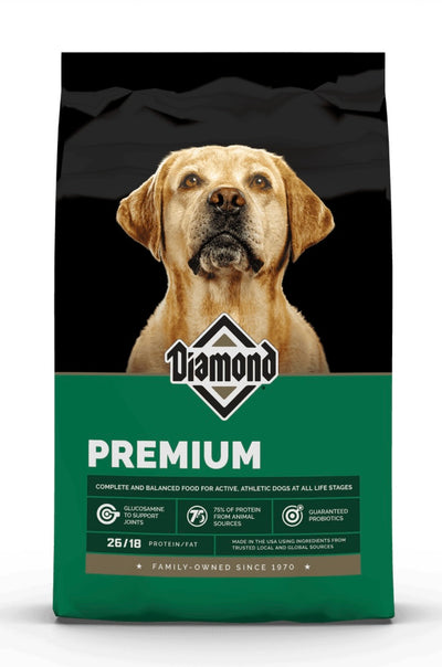 Diamond Premium 26-18 Dog Food 40-lbs