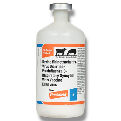 Vira Shield 6 Cattle Vaccine by Elanco Animal Health, 50 Dose