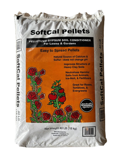 Gypsum Fertilizer and Soil Conditioner 40-lbs