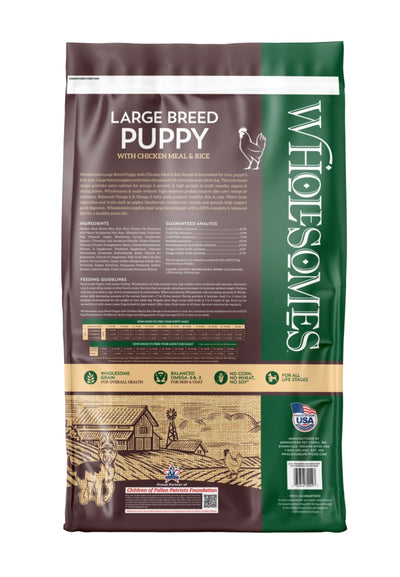 Wholesomes Large Breed Puppy 35-lbs