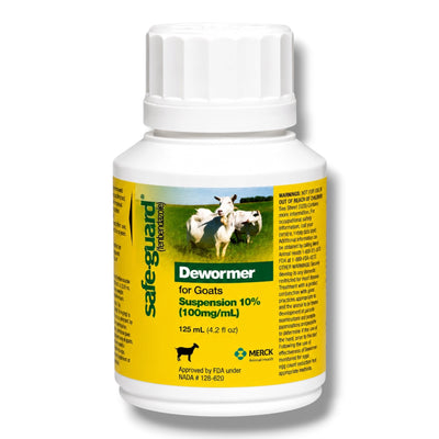 Safeguard Goat Dewormer by Merck, 125-ml
