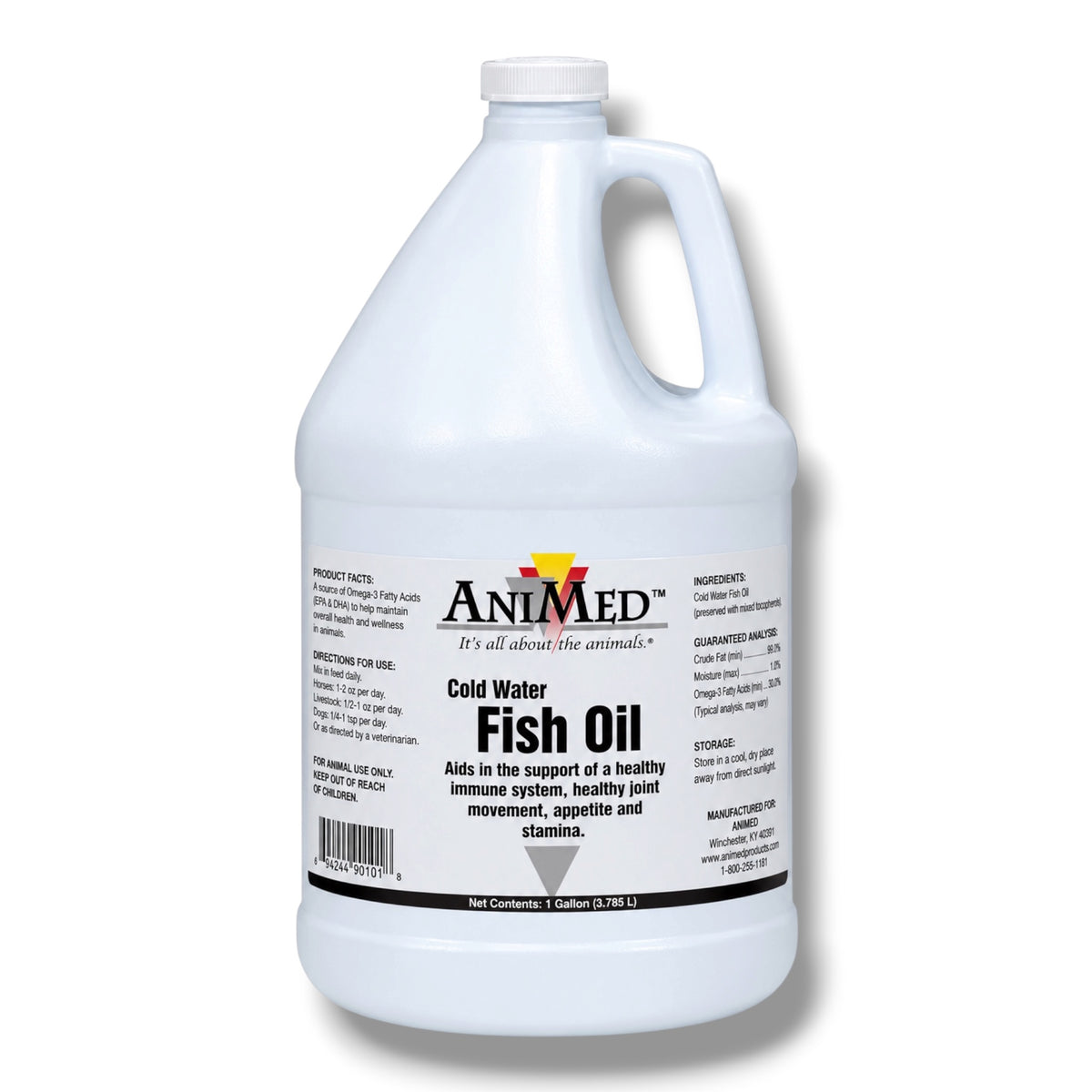 Fish Oil 1 Gallon (128 oz)
