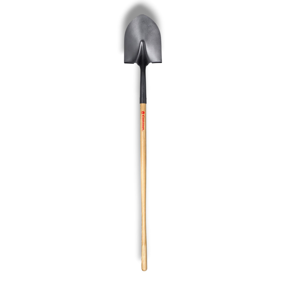 Corona Standard Duty #2 Round Point Digging Shovel – 48” Hardwood Handle