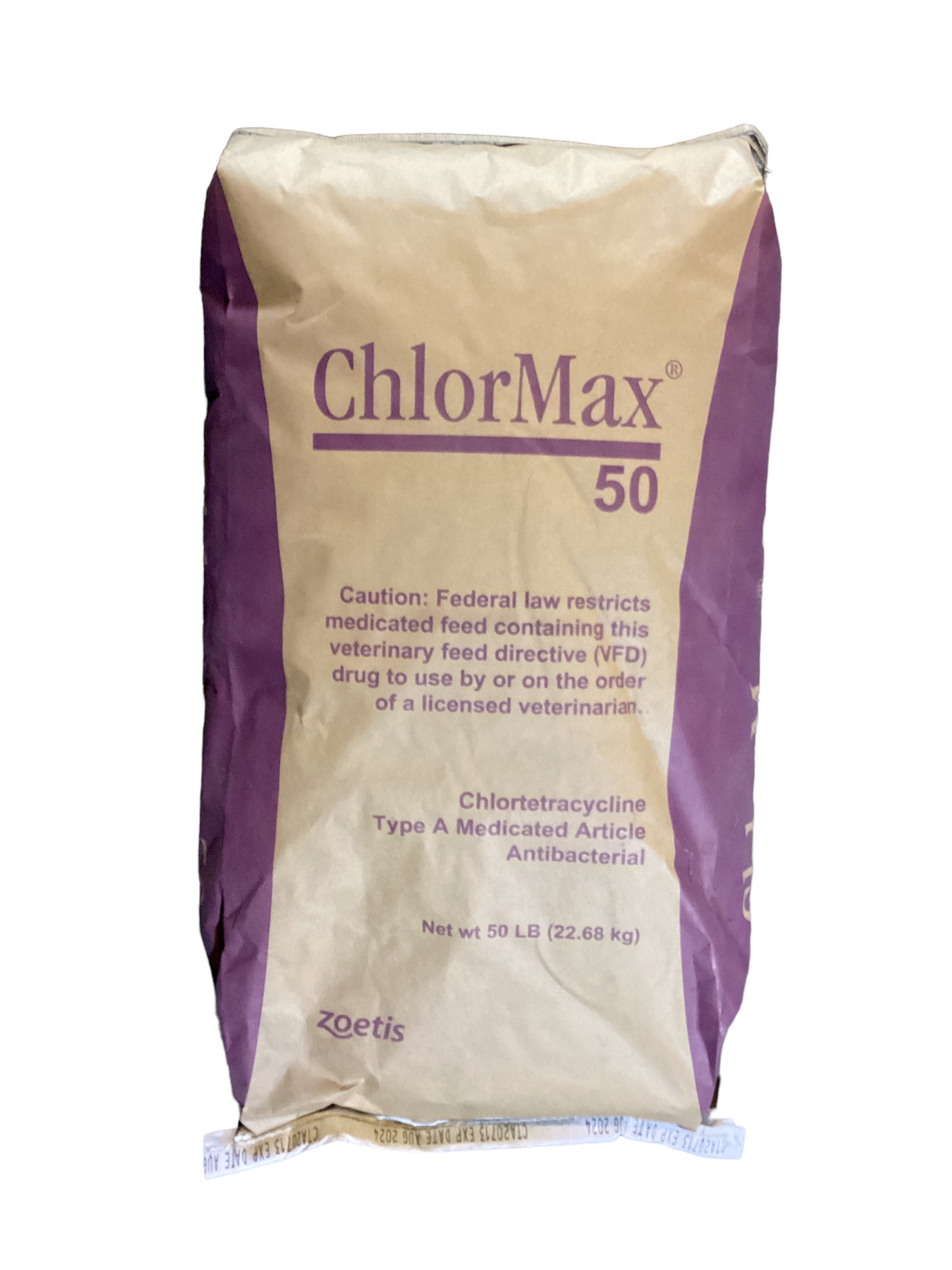 Chlortetracycline 50 Gram 50 lb