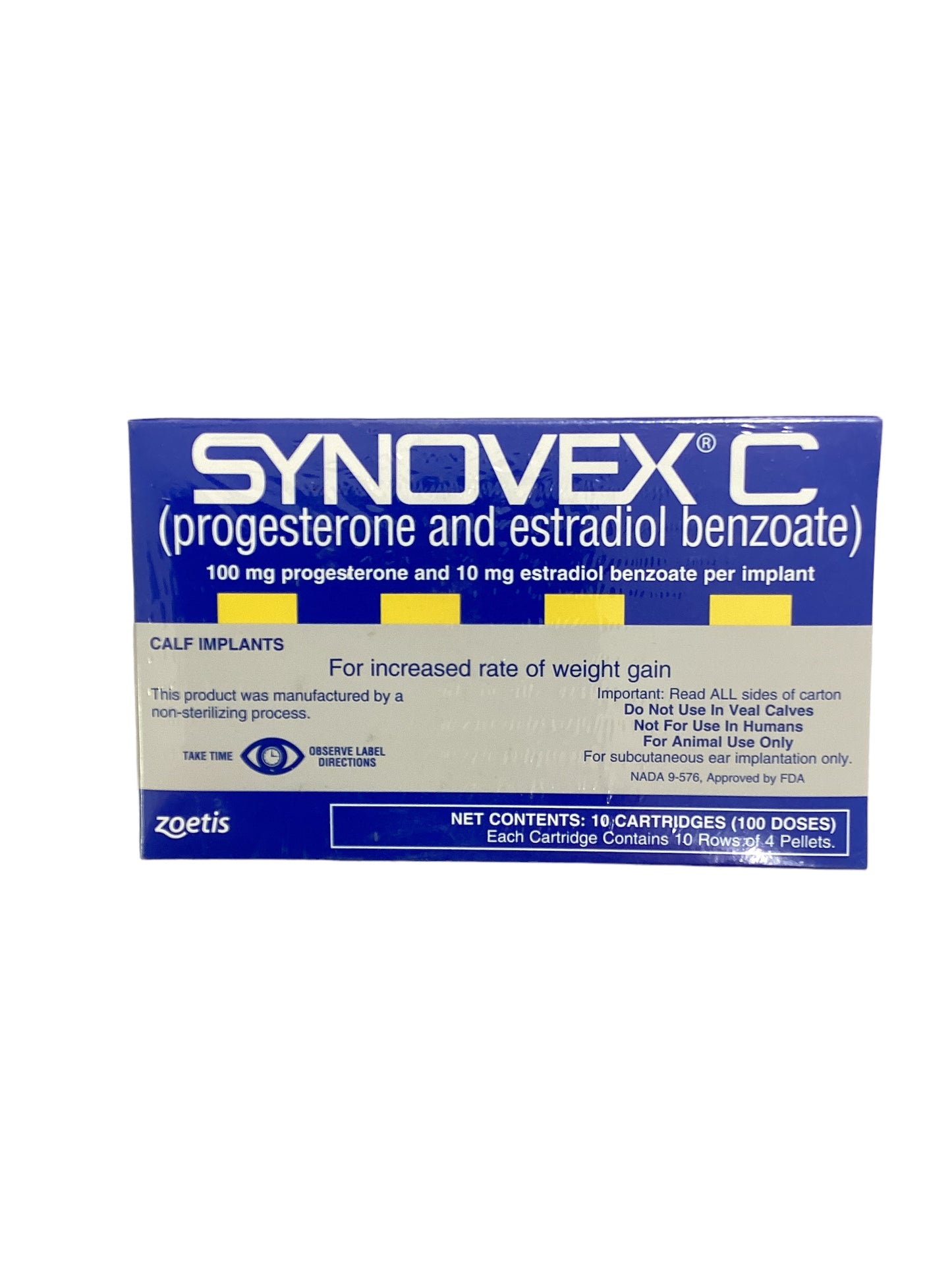 Synovex C Implants 10 dose spool
