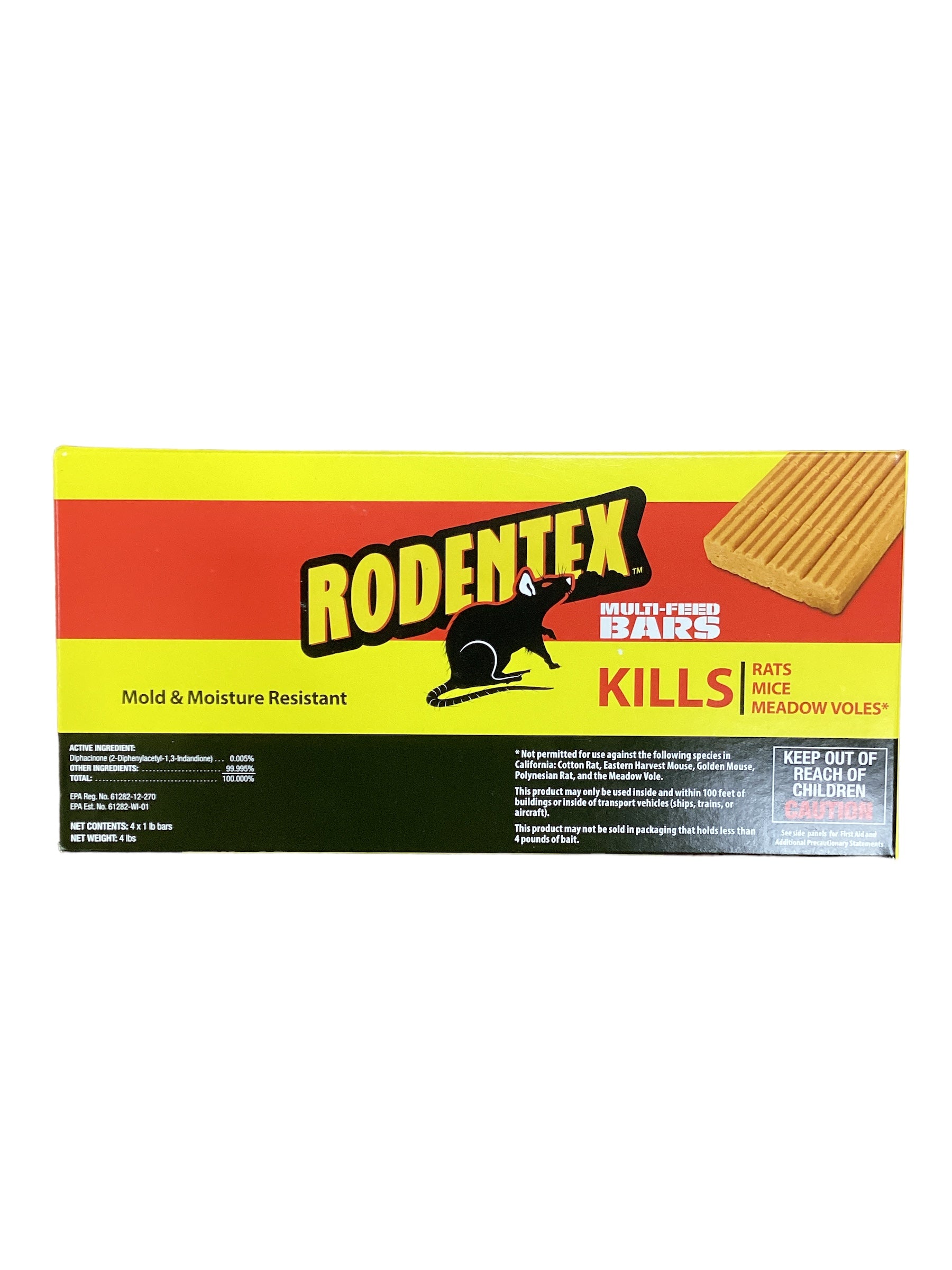 Rodentex Rat/Mice Bars 4 lb – Franklin County Xchange