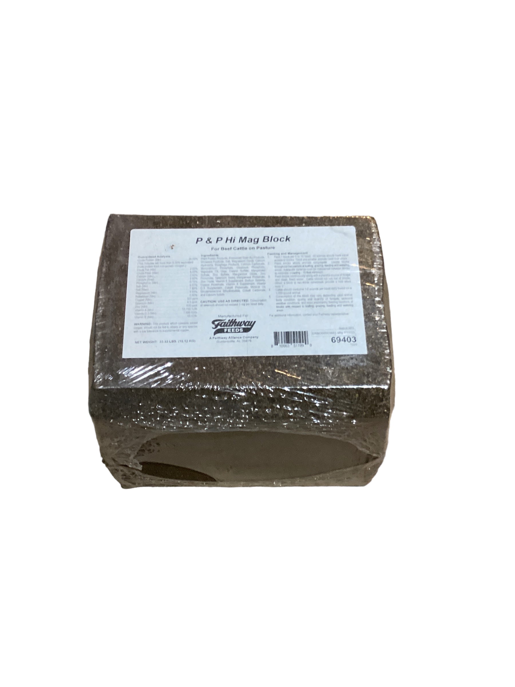 Hi Mag Block 40 lbs – Franklin County Xchange