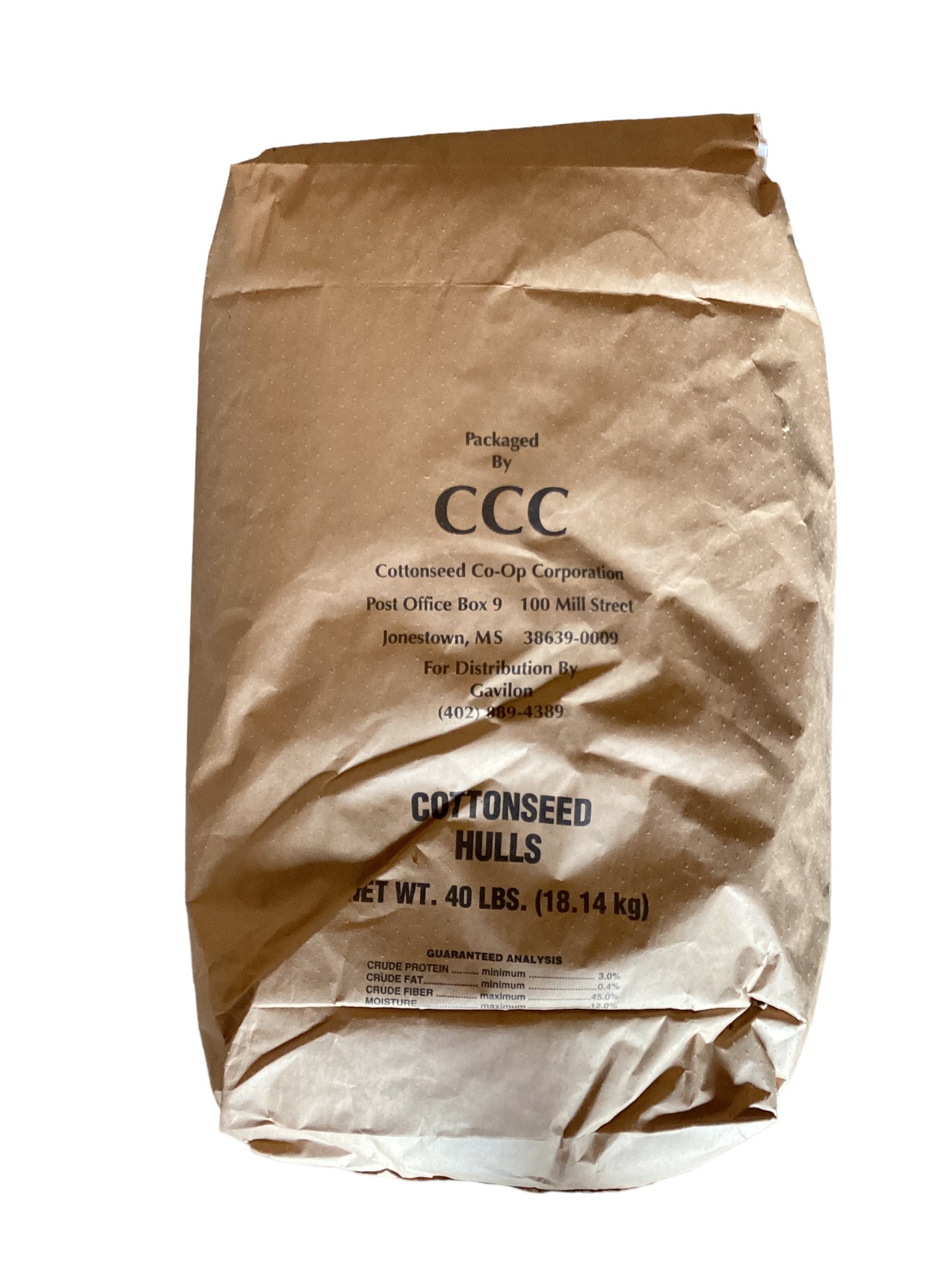 Cottonseed Hulls 40 lb