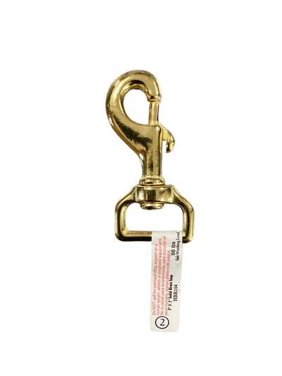 Solid Brass Snap 3”x1” (2)