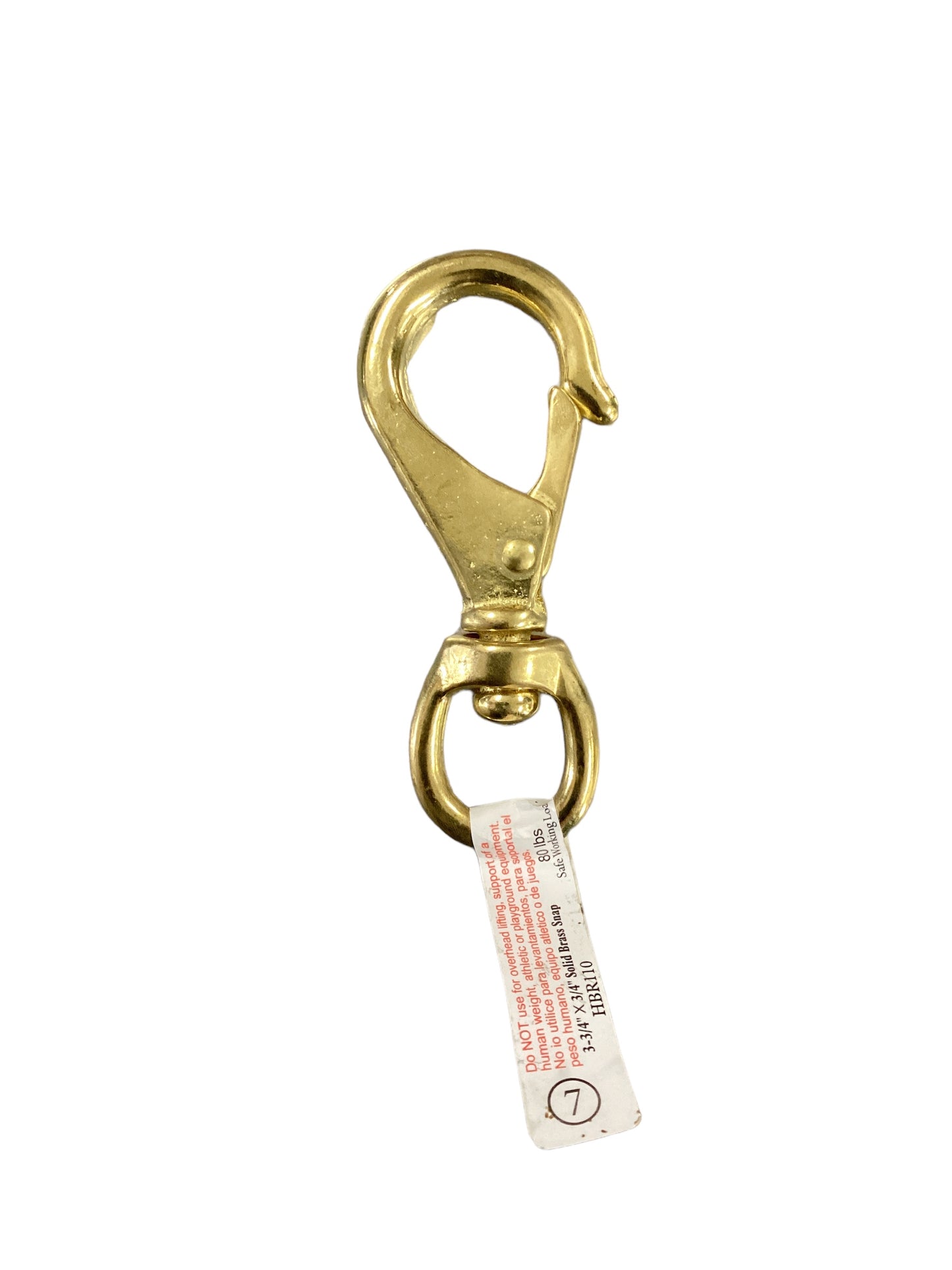 Solid Brass Snap 3-3/4”x3/4” (7)