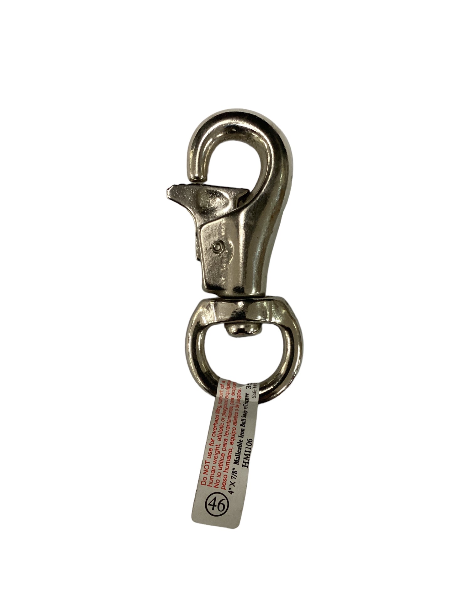 Malleable Iron Bull Snap w/Trigger 4”x7/8” (46)