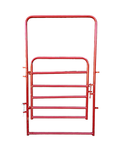 Gate Arch Walk Through Corral red