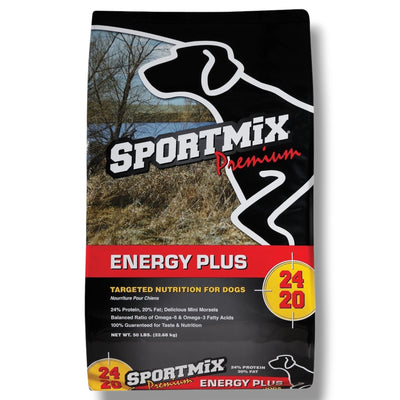 Sportmix Energy Plus 50 lb black bag