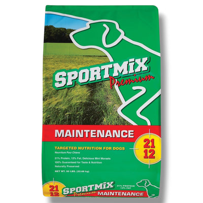 Sportmix Maintenace Adult Dog Food green bag