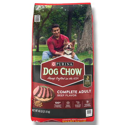 Purina Dog Chow Beef 48 lb