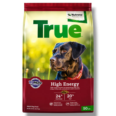 True Hi Energy 24-20 Dog Food 50 lbs