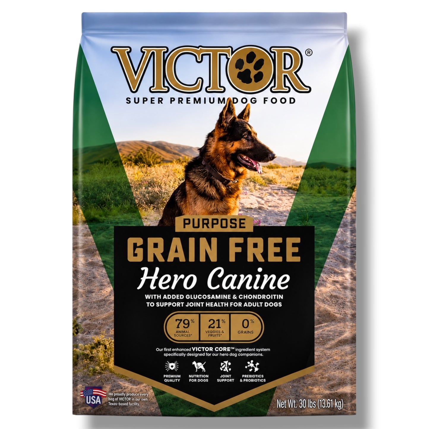 Victor Hero Grain Free 30 lb