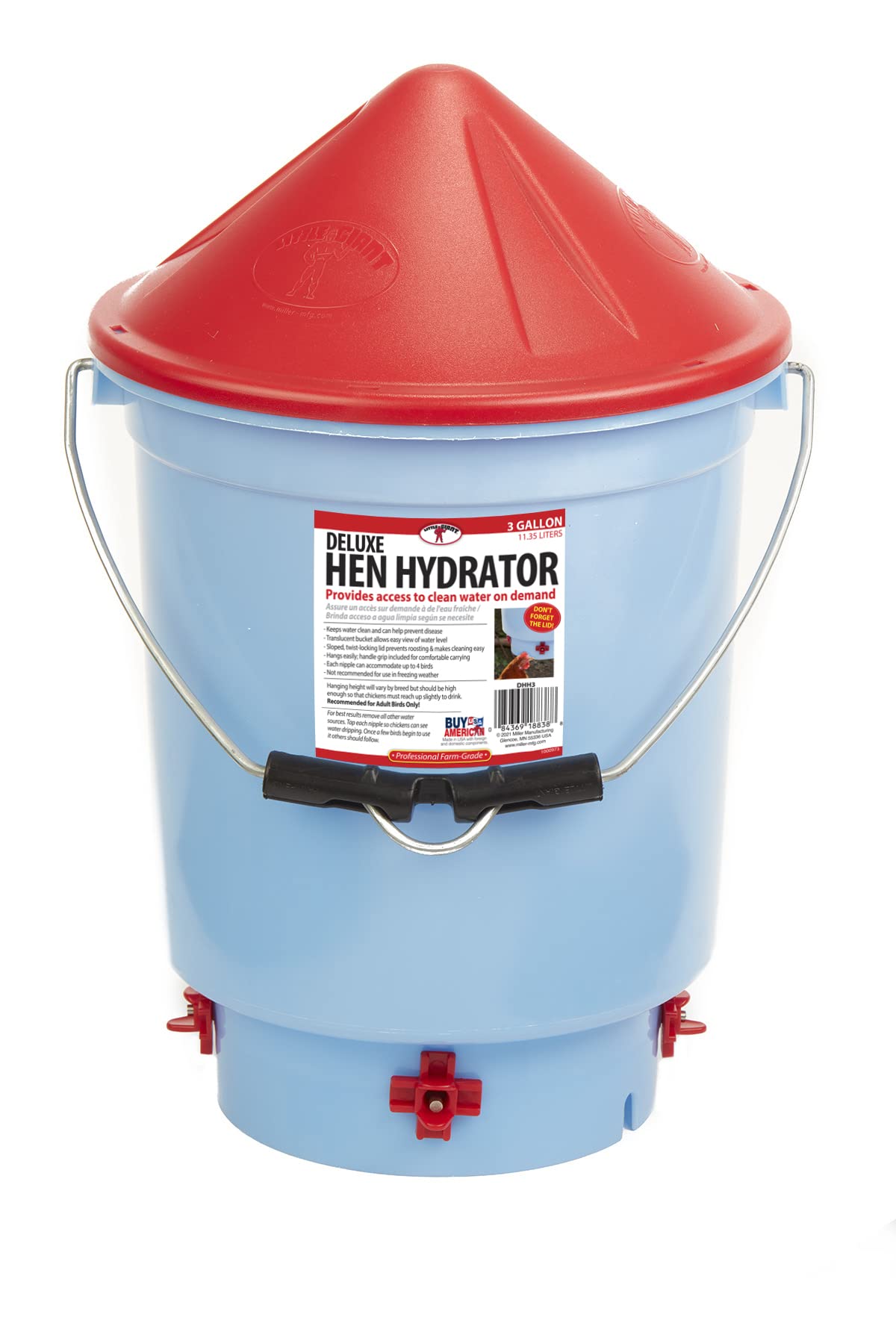 Deluxe Hen Hydrator 3 Gallon