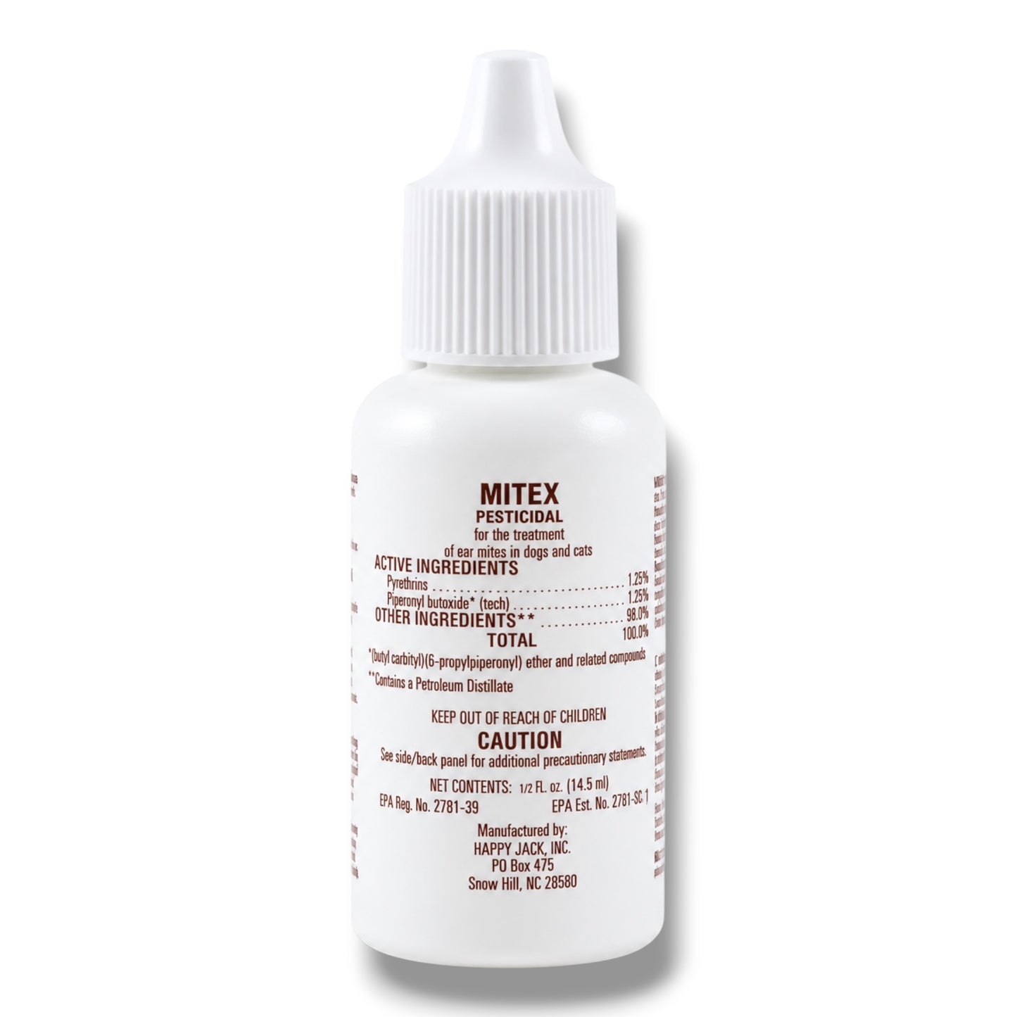 Mitex Ear Mite Control 1/2 oz