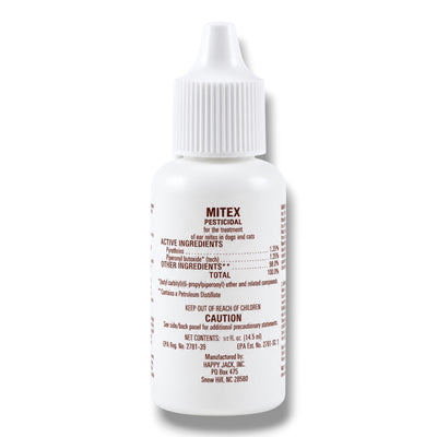 Mitex Ear Mite Control 1/2 oz