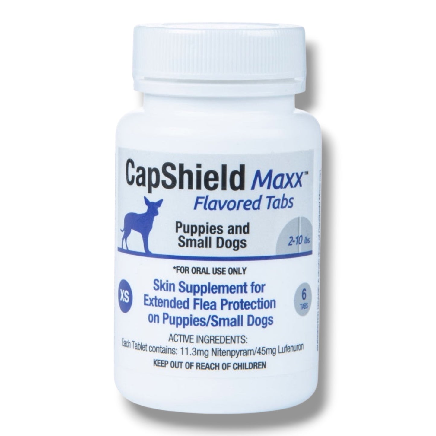 CapShield Maxx Dogs Flea Tablets (2-10 lbs)