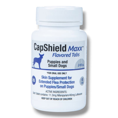 CapShield Maxx Dogs Flea Tablets (2-10 lbs)