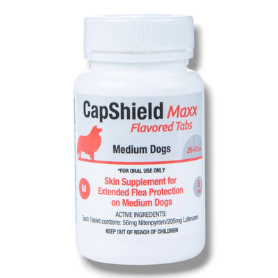 CapShield Maxx Dogs Flea Tablets (26-45 lbs)
