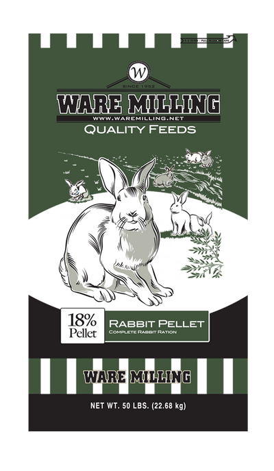 Ware Milling 18% Rabbit Feed