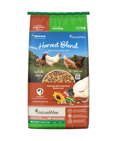 NatureWise Harvest Blend Textured Layer Feed 40 lb