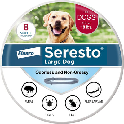 Seresto Flea and Tick Collar for Dogs over 18 lbs